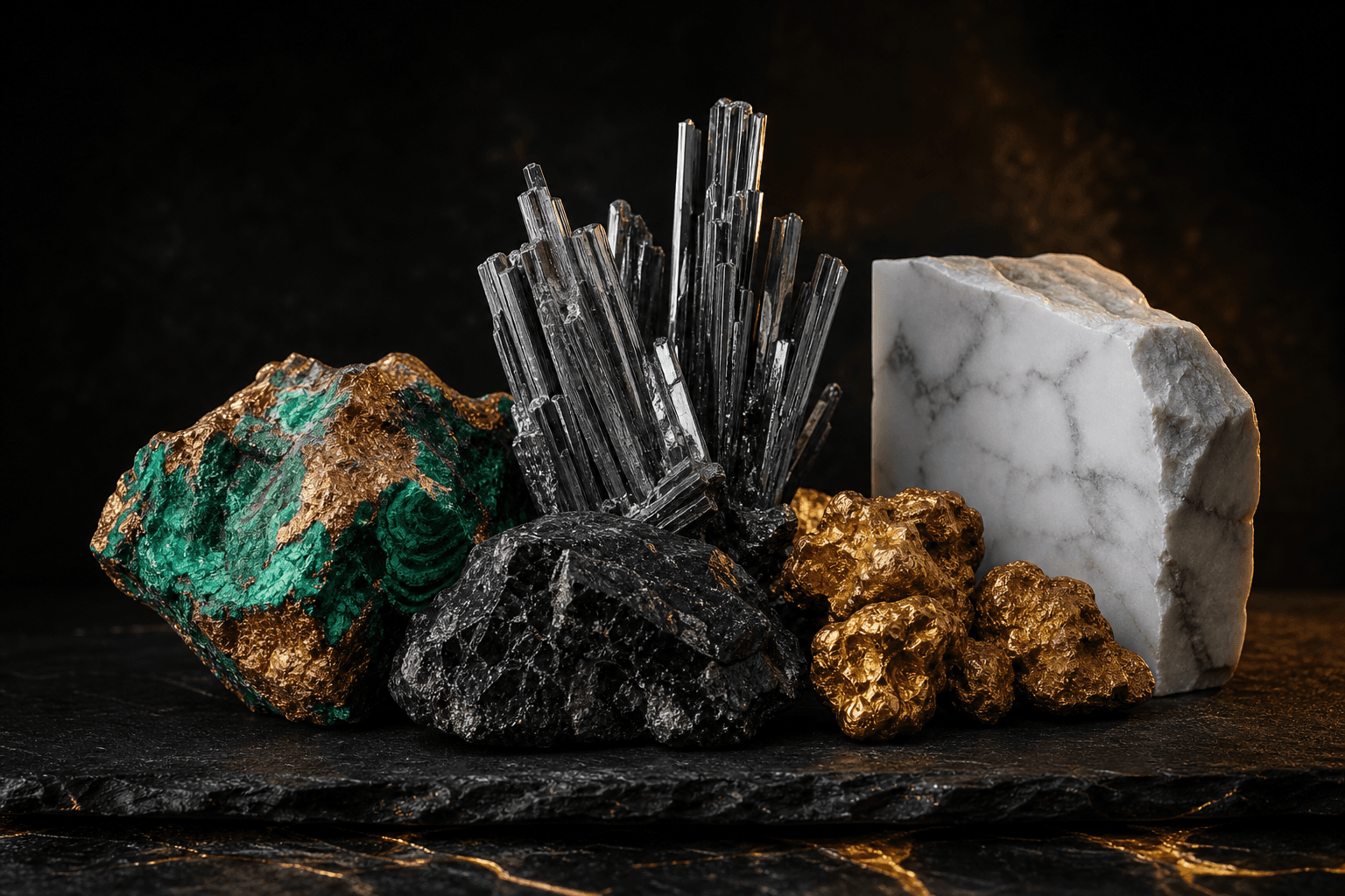 Global mineral trade network
